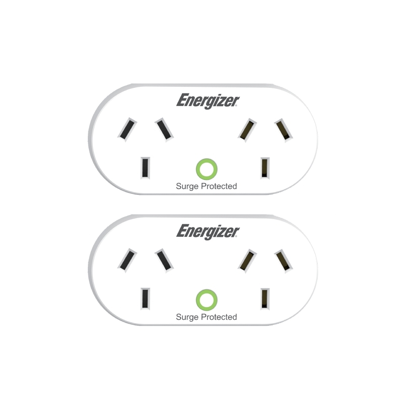 Energizer 2-Port Surge - 2PK