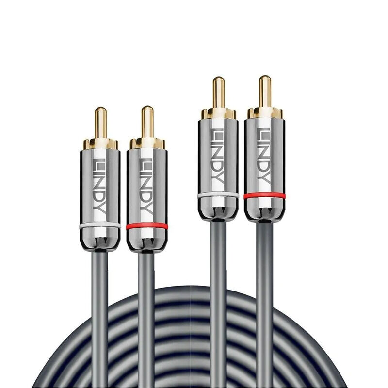 Lindy 0.5m Dual RCA AudioCable