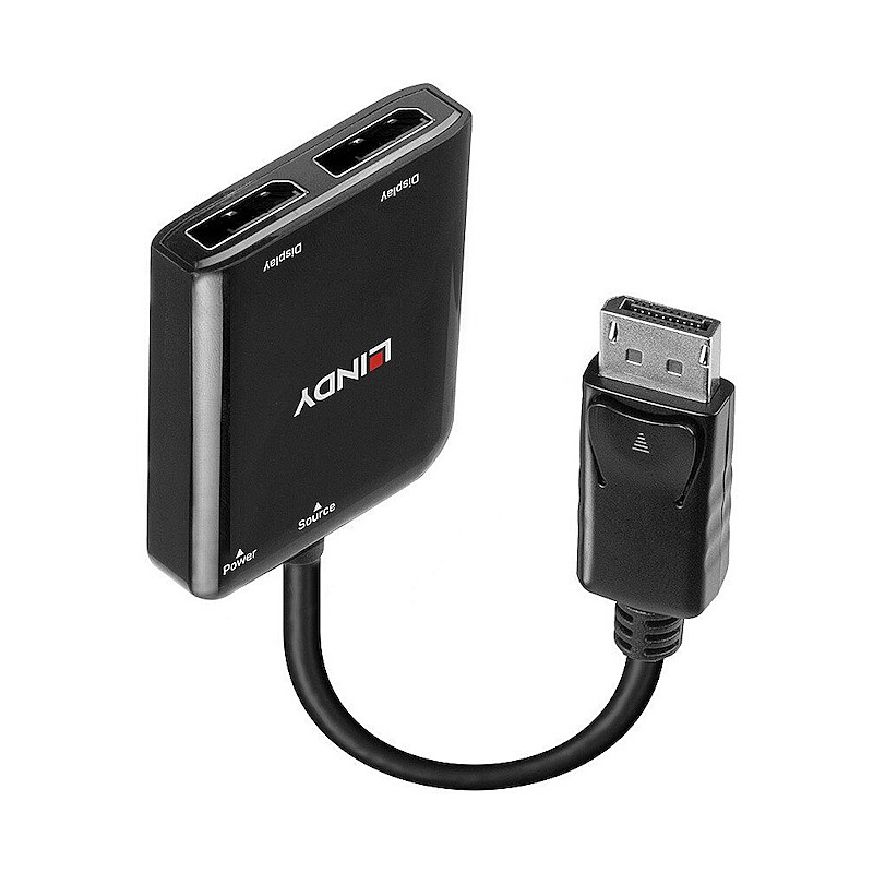 Lindy 2 Port DP 1.2 MST Hub