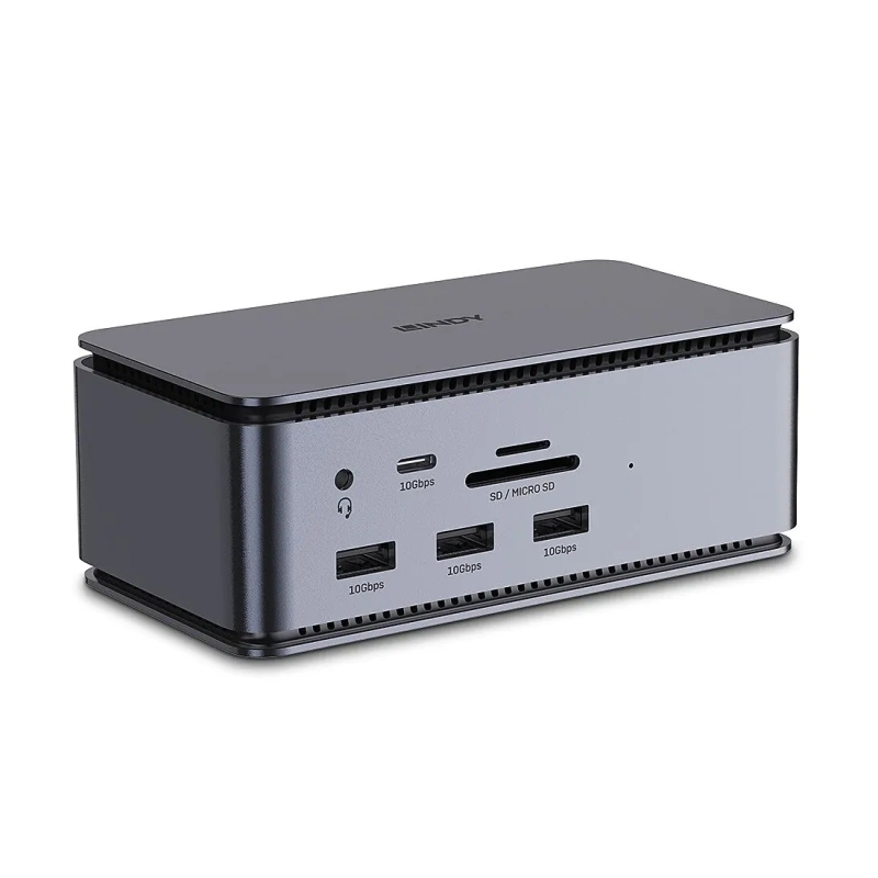 Lindy DST-Pro USB4 Laptop Dock