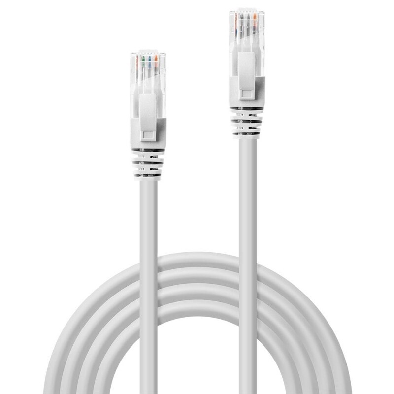 Lindy .5m CAT6 UTP Cable WH