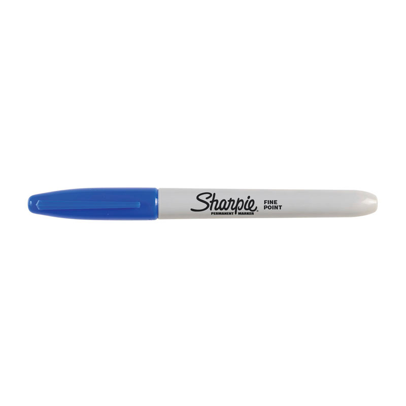 Sharpie Perm Mrkr FP Blue Bx12