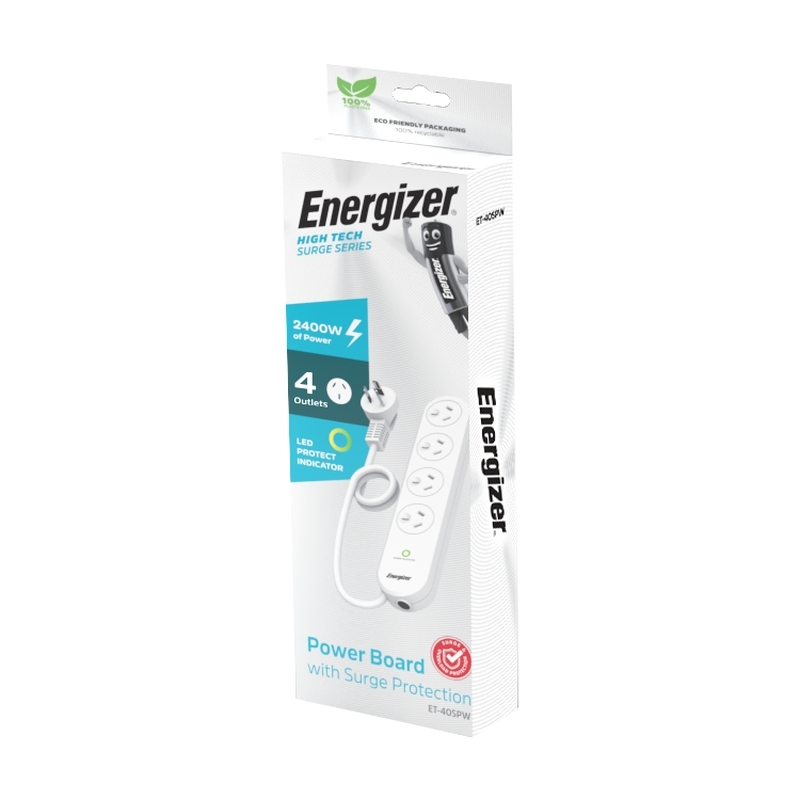 Energizer 4-Port Surge
