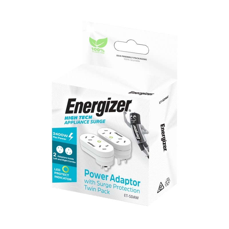 Energizer 2-Port Surge - 2PK
