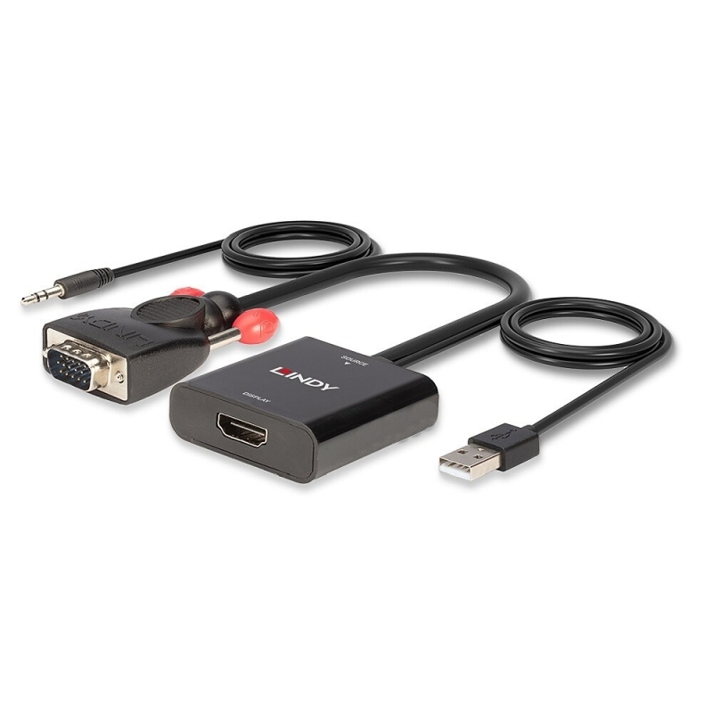 Lindy VGA and Audio to HDMI