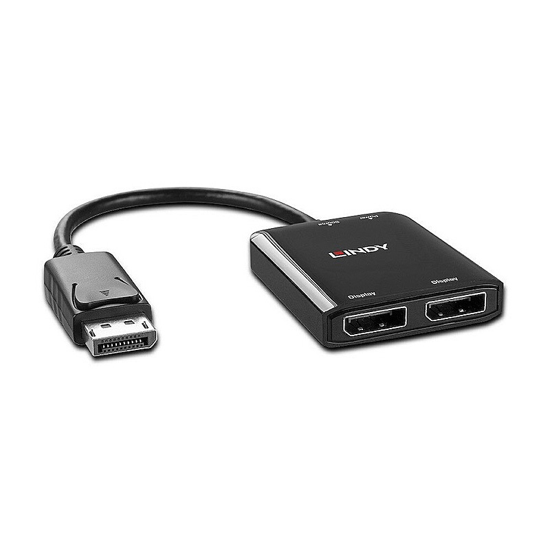 Lindy 2 Port DP 1.2 MST Hub