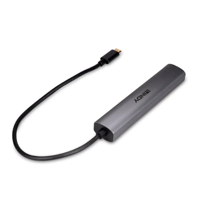 Lindy USB 3.2 Hub with gb Eth