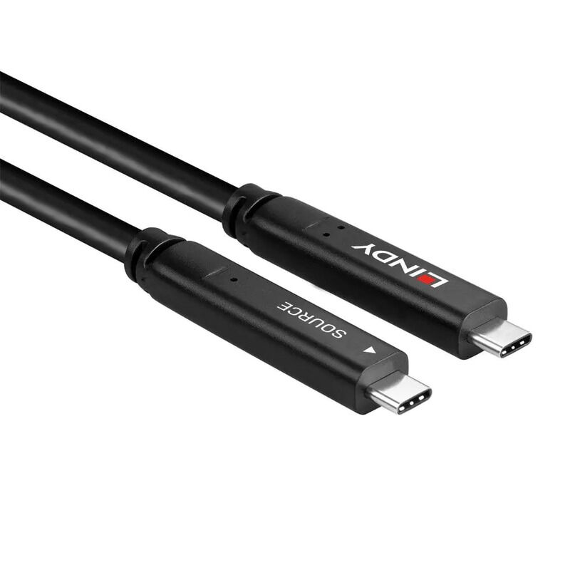 Lindy 15m USB 3.2 and DP Cable