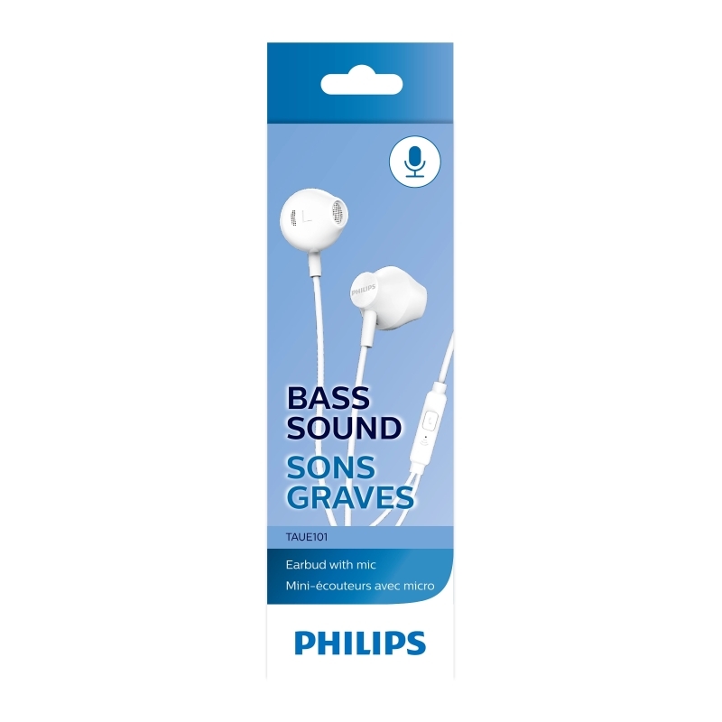 Philips Wired Earbud White