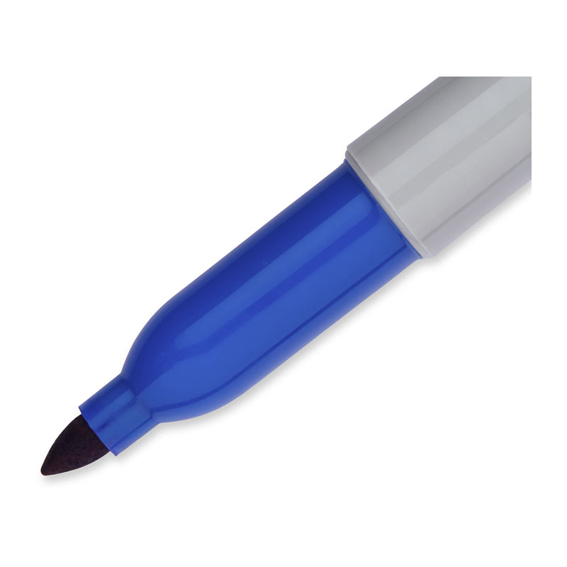 Sharpie Perm Mrkr FP Blue Bx12