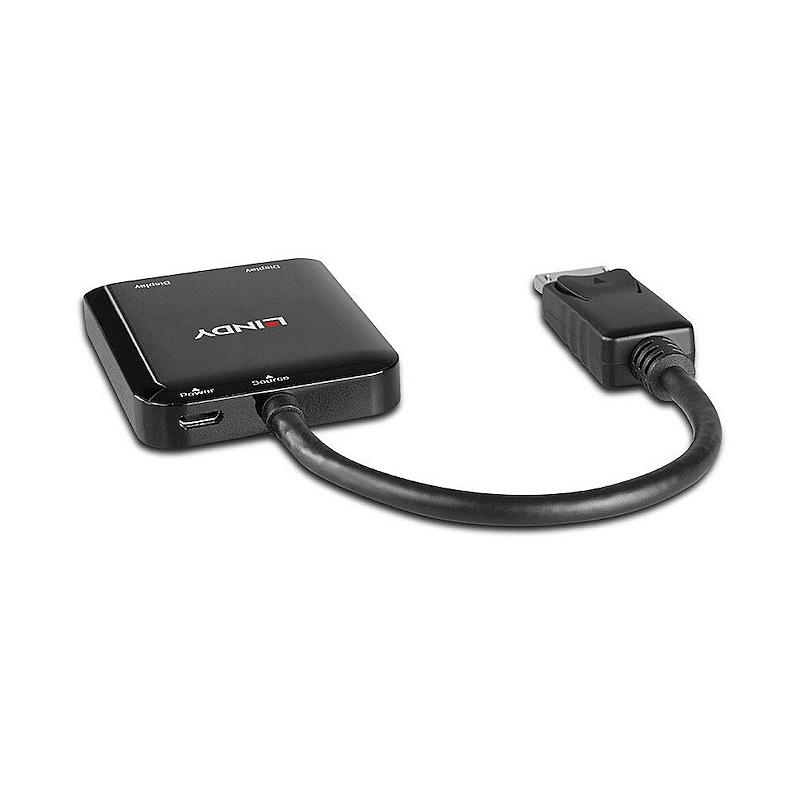 Lindy 2 Port DP 1.2 MST Hub