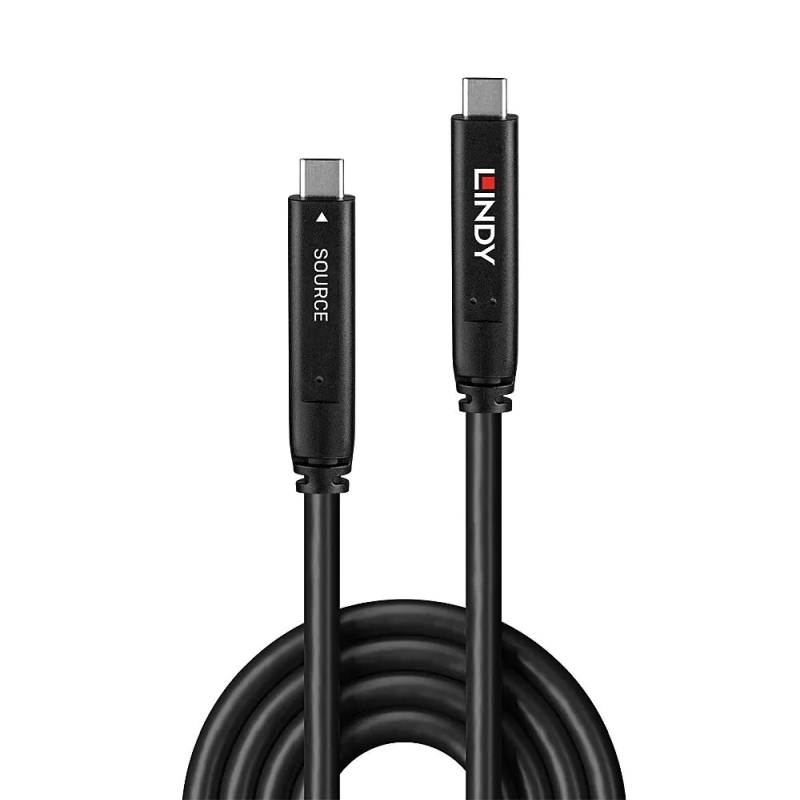 Lindy 10m Type C Hybrid Cable