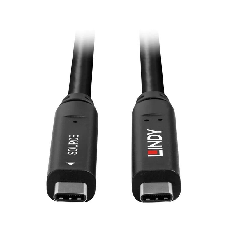 Lindy 15m USB 3.2 and DP Cable