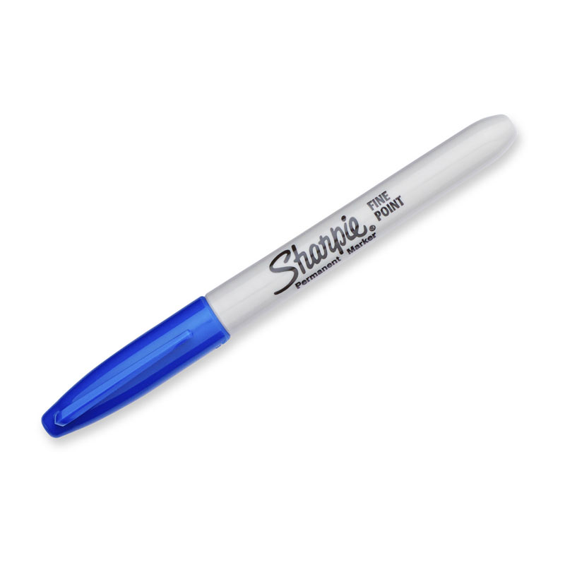Sharpie Perm Mrkr FP Blue Bx12