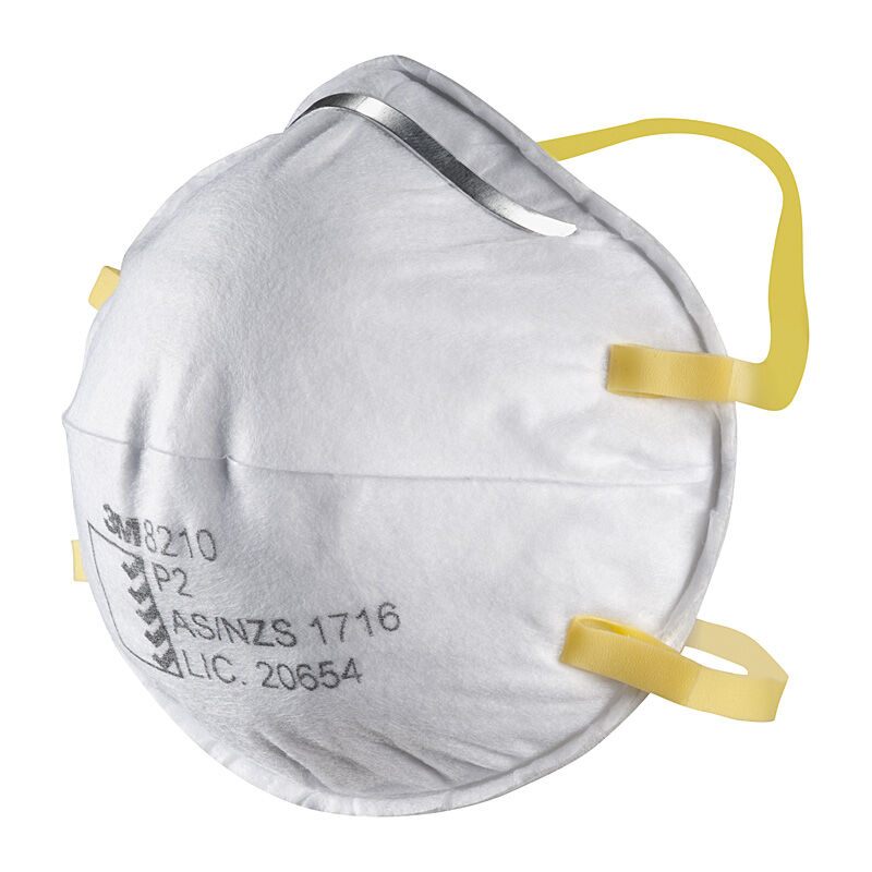 3M8210  P2 Resp Cupd Ctn20 Bx8