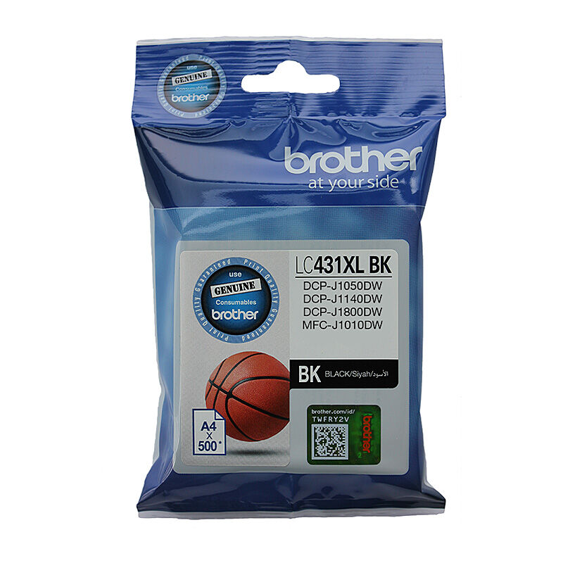 Brother LC-431XL Blk Ink Cart