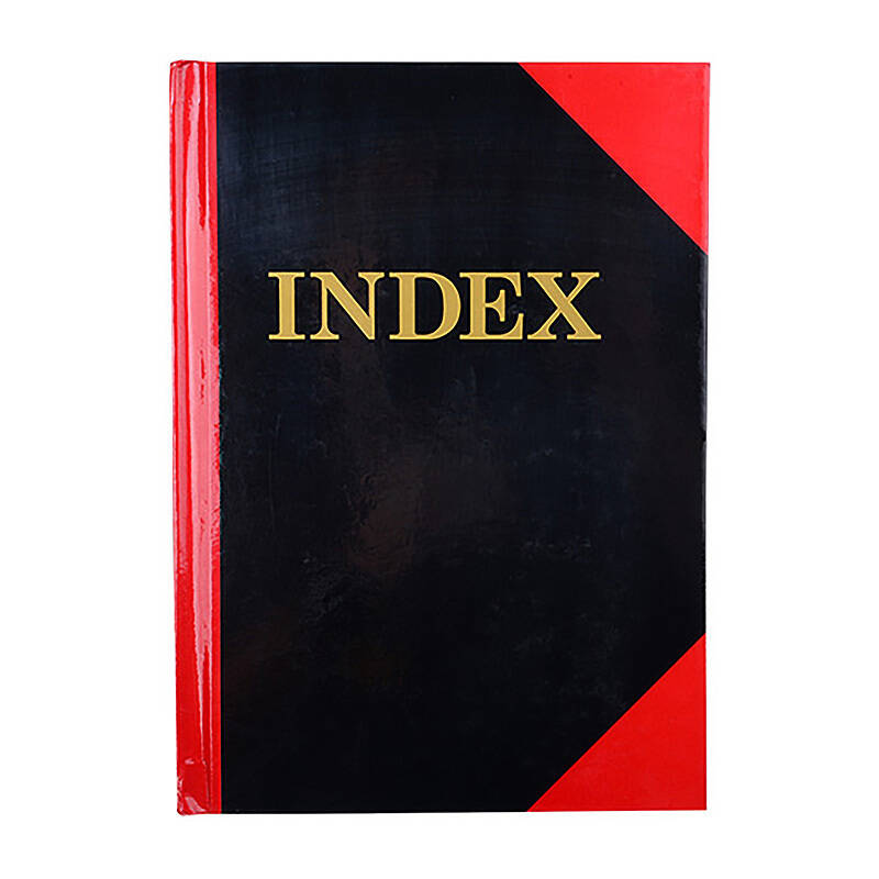 Black and Red Notebook A5 100Lf