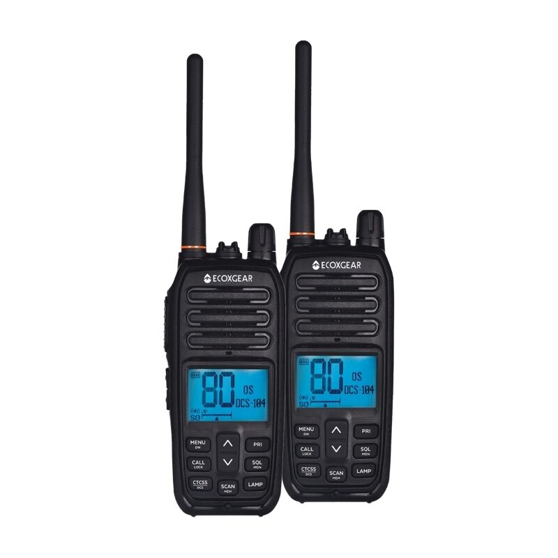 EcoX UHF 5W 2 Pk Black