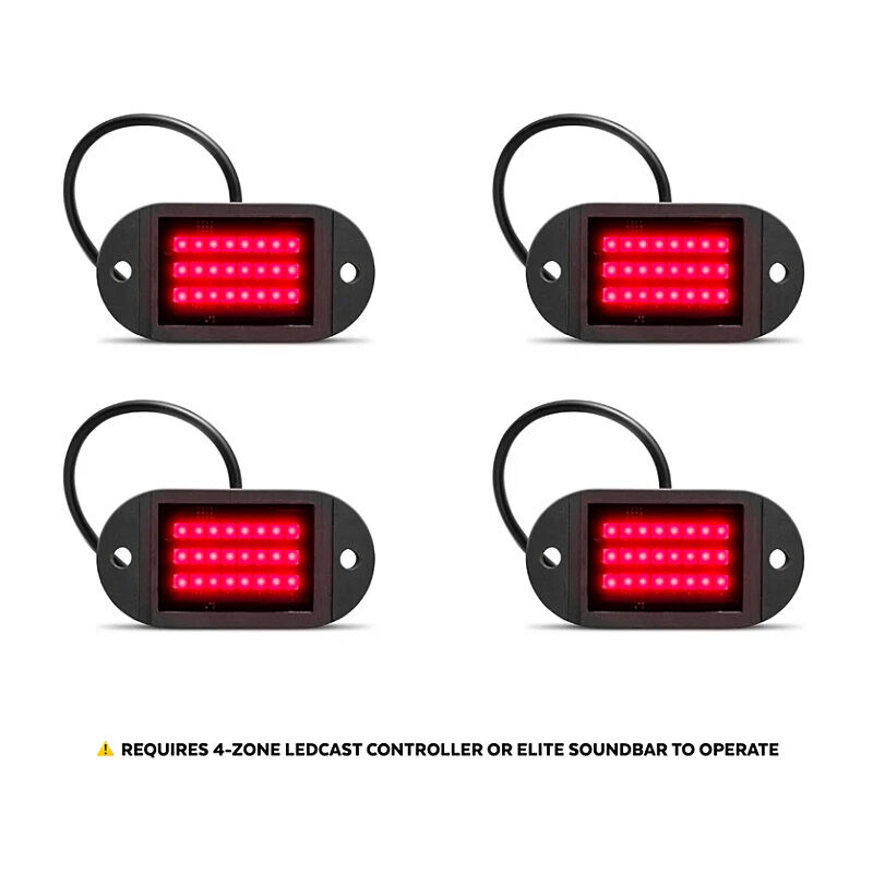 Ecoxgear RGB Rock Lights 4PK