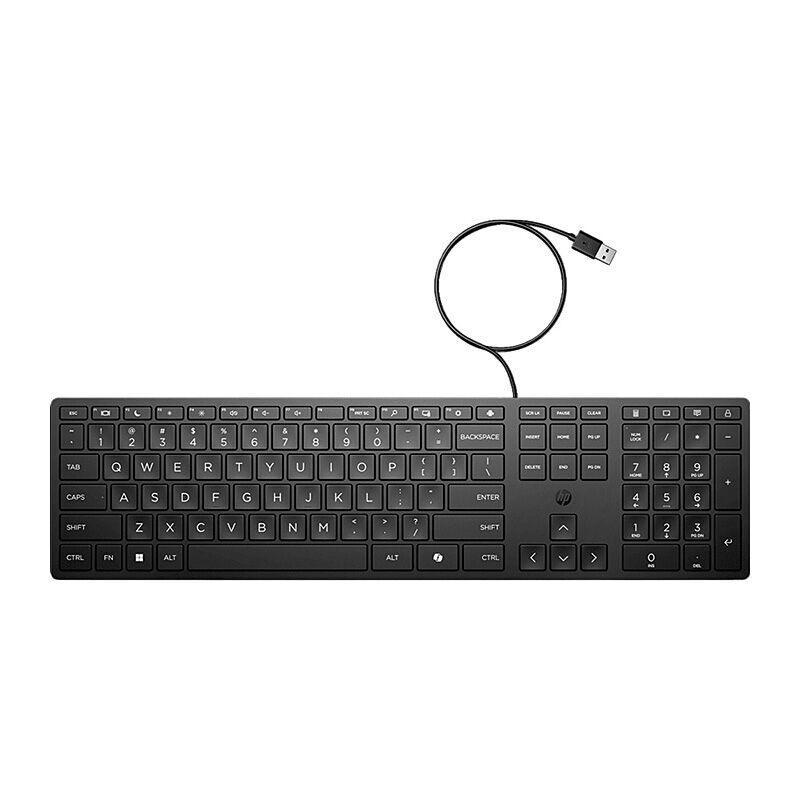 HP Wired 320K Keyboard 9SR37UT