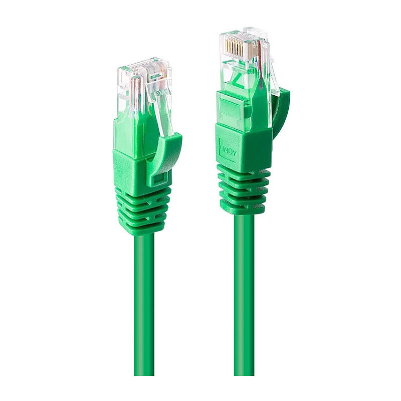 Lindy 5m CAT.6 U/UTP Green