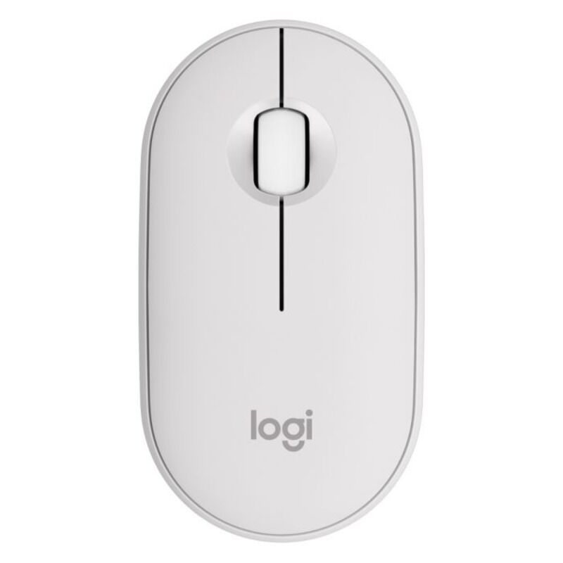 Logitech M350S White Mouse