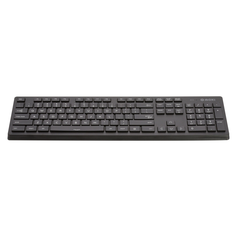 Moki Wireless Keyboard Black