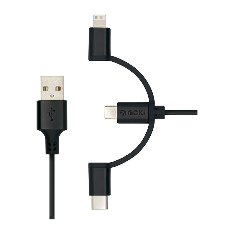 Moki 3 in 1 Charge Cable