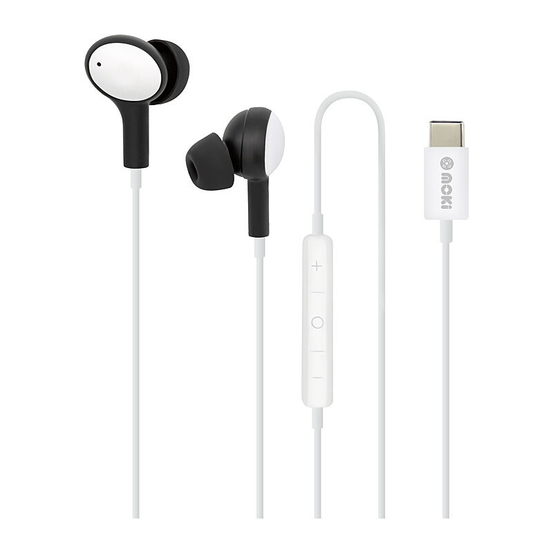 Moki USB-C Connect Earphone BW