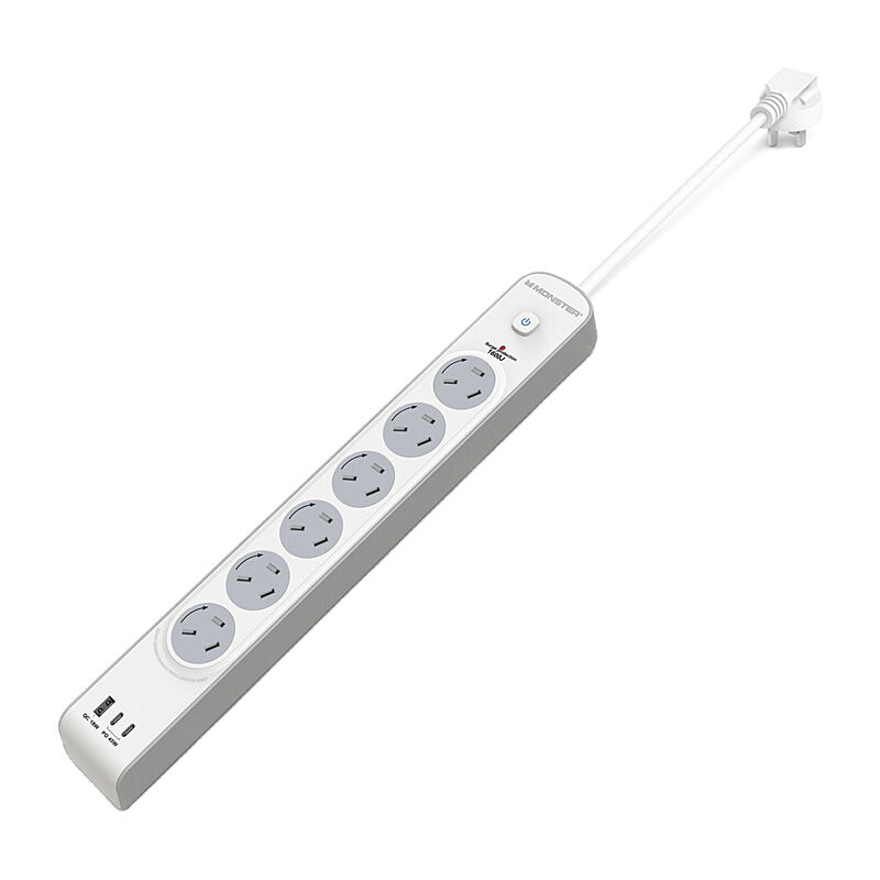 Monster 6 Port Surge with USB