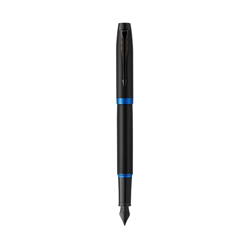 Parker IM Vibrant Ring Blue FP