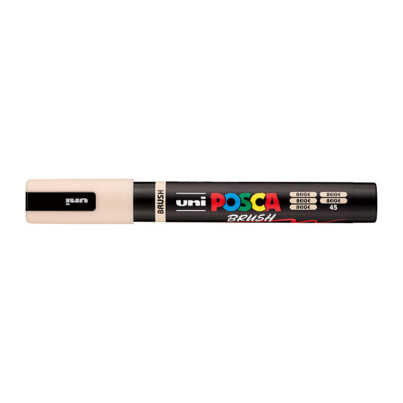 Posca Medium Brush Tip Beige