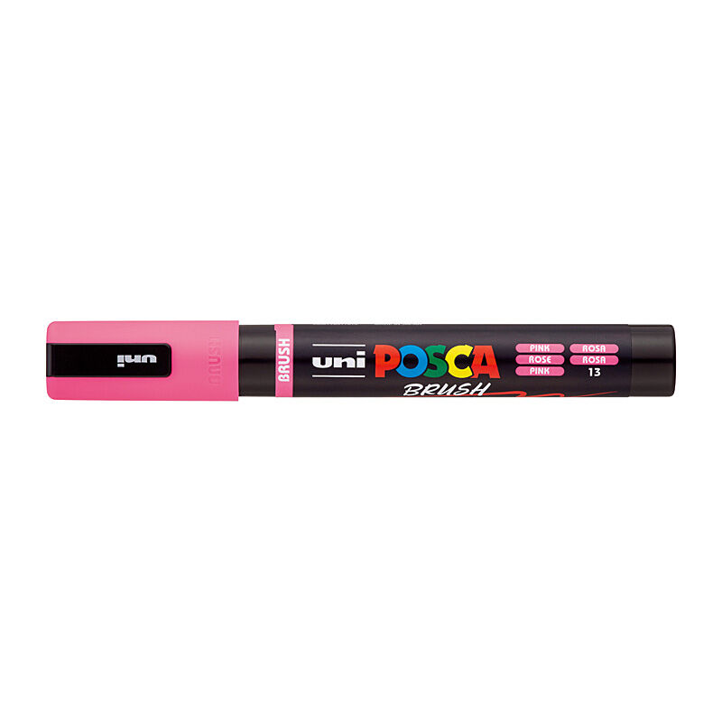 Posca Medium Brush Tip Pink
