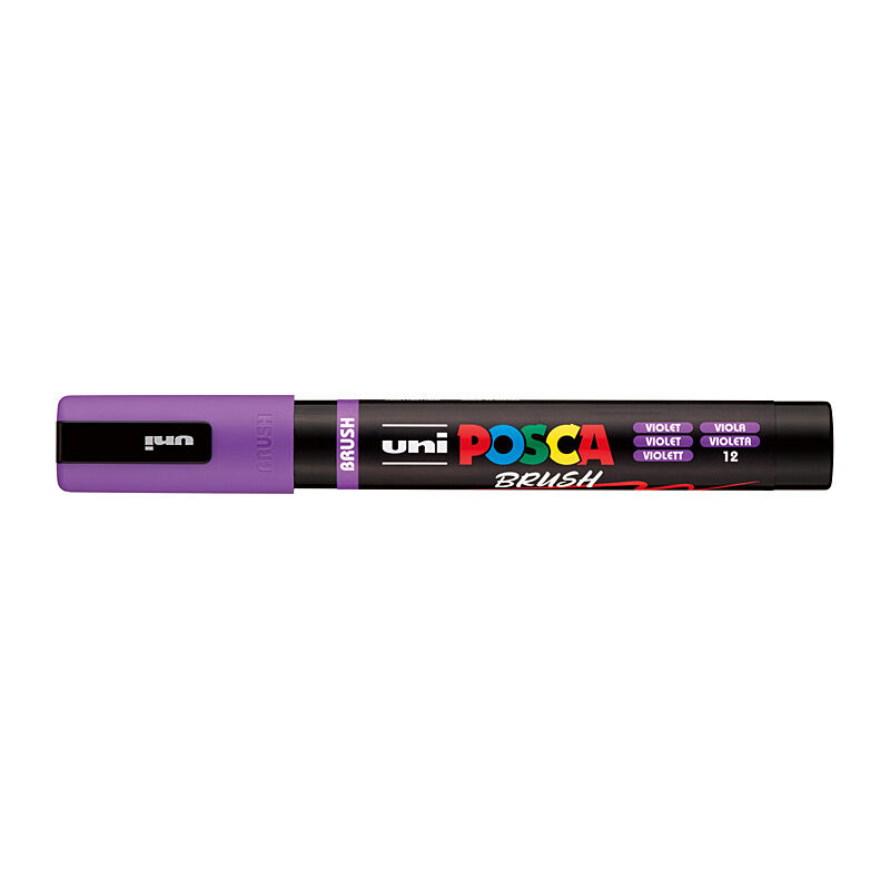 Posca Medium Brush Tip Violet
