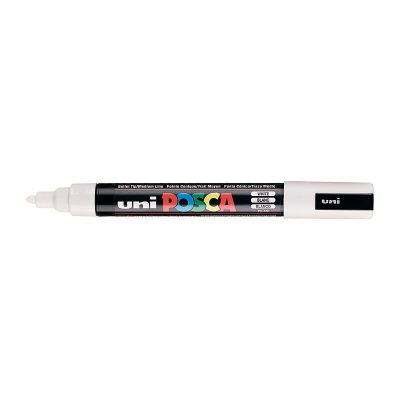 Posca PC-5M Med Blt Paint Wht
