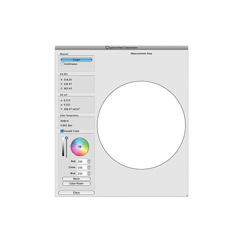 SHARP SpectraView Software