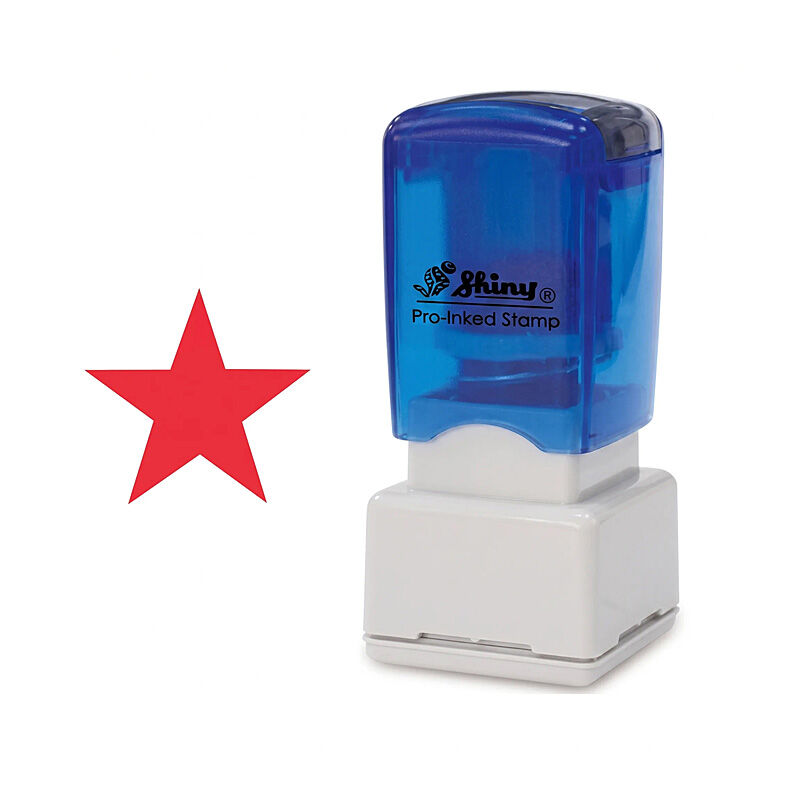 STAED MERIT STAMP STAR RED