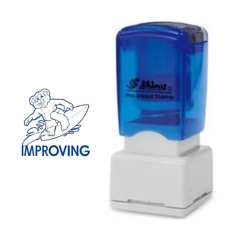STAED MERIT STAMP IMPKANG BLUE
