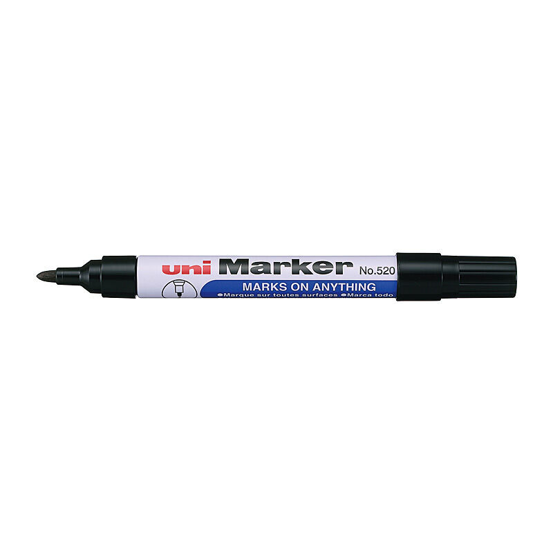 uni Perm Bullet Markr Blk Bx12