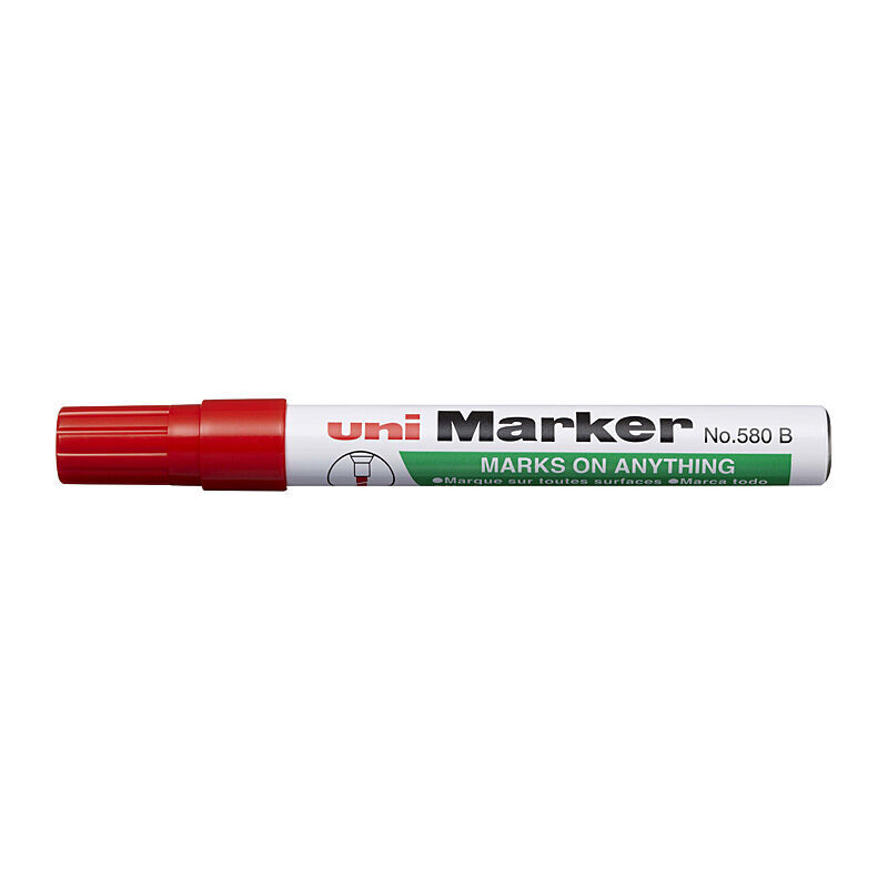 uni Perm Chisel Markr Red Bx12